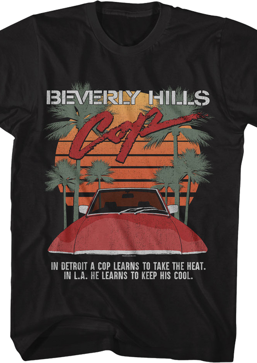 Take The Heat Beverly Hills Cop T-Shirt - main product image