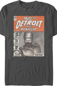 Tales From Detroit Comic Book Robocop T-Shirt