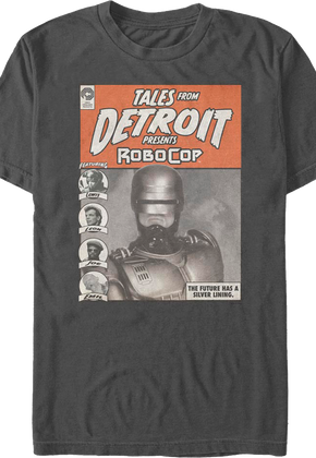 Tales From Detroit Comic Book Robocop T-Shirt