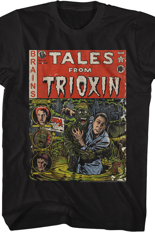 Trioxin Tales From Trioxin Comic Book Return Of The Living Dead T-Shirt