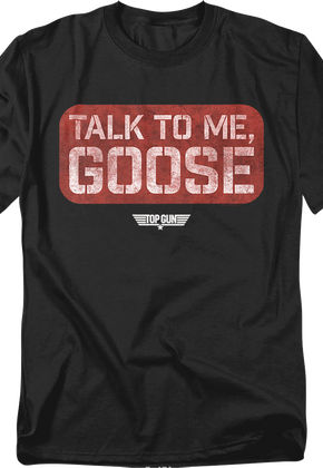 Talk To Me Goose Stamp Top Gun T-Shirt