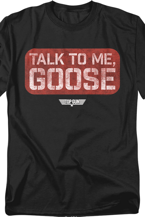Talk To Me Goose Stamp Top Gun T-Shirtmain product image
