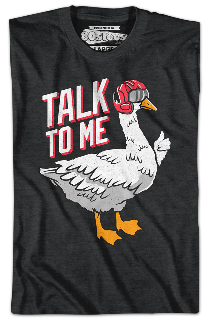 Talk To Me Goose Top Gun Shirt Top Gun Mens TShirt