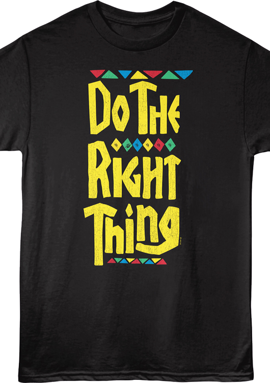 Tall Logo Do The Right Thing T-Shirt - main product image