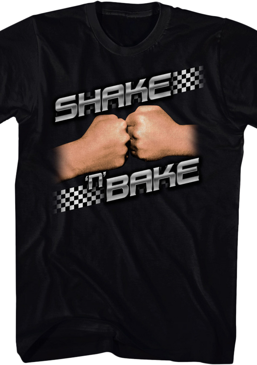Black Talladega Nights Shake N Bake T-Shirt - main product image