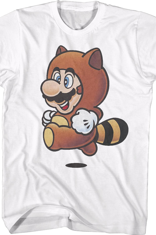 Tanooki Mario Super Mario Bros. T-Shirtmain product image