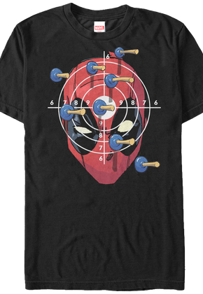 Target Practice Deadpool T-Shirt