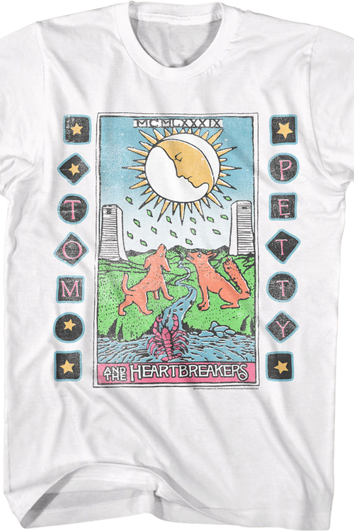 Tarot Card Tom Petty And The Heartbreakers T-Shirtmain product image