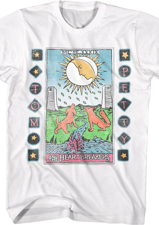 Tarot Card Tom Petty And The Heartbreakers T-Shirt - main product image