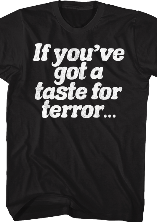 Taste For Terror Carrie T-Shirt - main product image