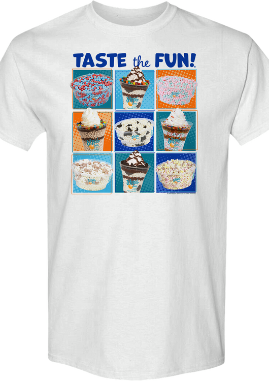 Taste the Fun Collage Dippin' Dots T-Shirt - main product image