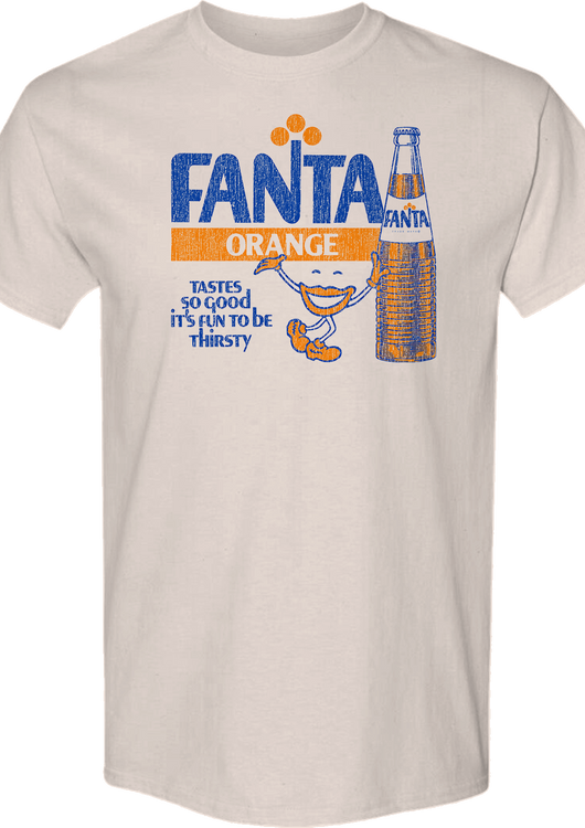 Tastes So Good It's Fun To Be Thirsty Fanta T-Shirt - main product image