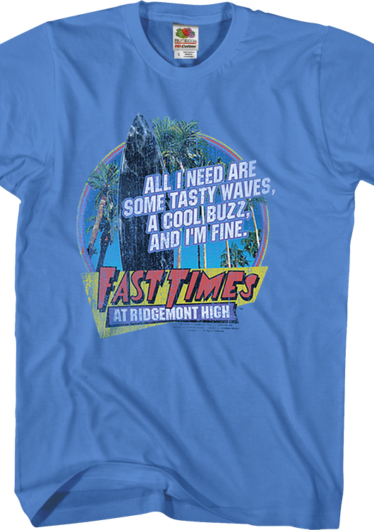 Tasty Waves Fast Times Shirt - main product image