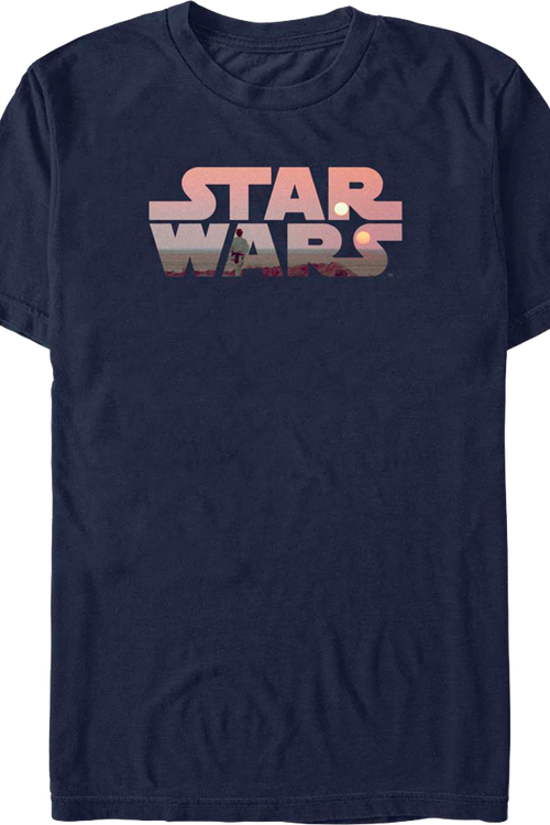 Tatooine Logo Star Wars T-Shirtmain product image