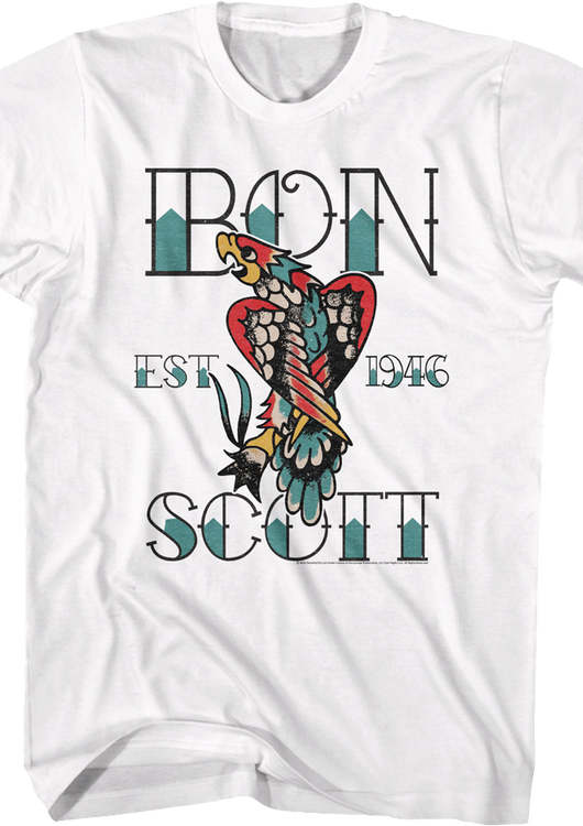 Tattoo Bon Scott T-Shirt - main product image