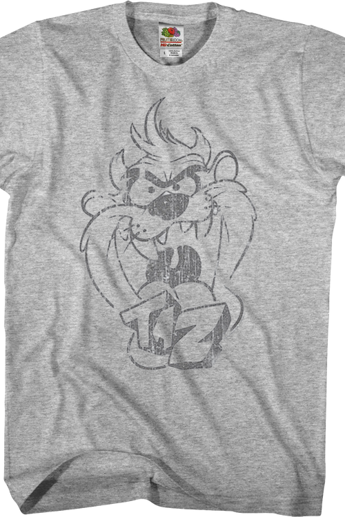 Taz Sketch Looney Tunes T-Shirt - main product image
