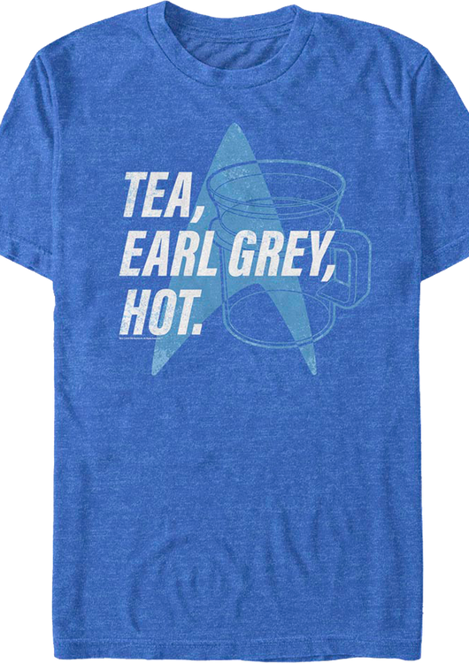 Tea, Earl Grey, Hot Star Trek The Next Generation T-Shirt - main product image