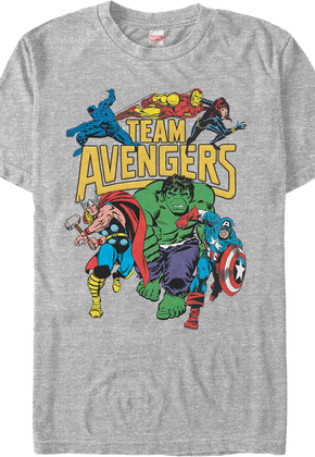 Team Avengers Marvel Comics T-Shirt