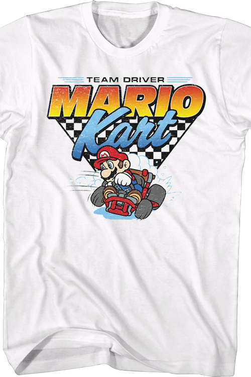 Tee shirt mario kart 2025