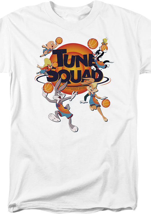 Tune Squad Team Photo Space Jam T-Shirt - main product image