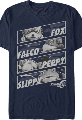Team Roll Call Star Fox T-Shirt