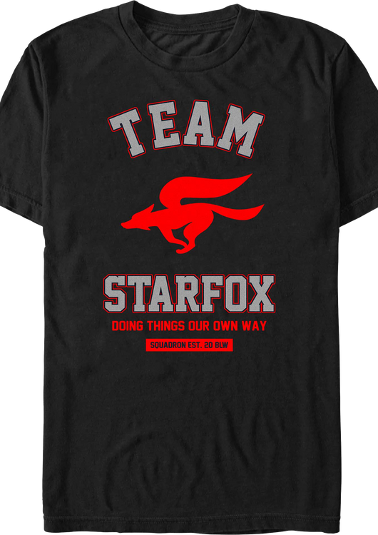 Team Star Fox T-Shirt - main product image
