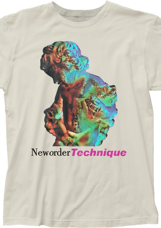 Technique New Order T-Shirt: New Order Mens T-Shirt