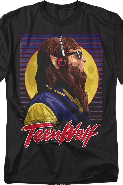 Teen Wolf Headphones T-Shirt - main product image