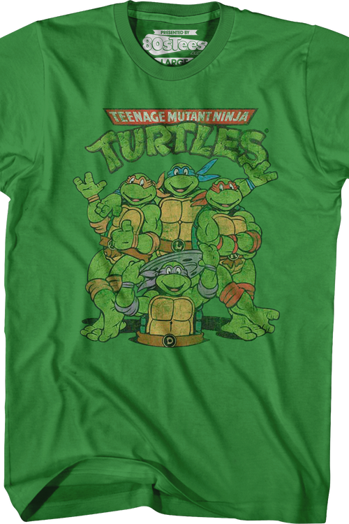 Men's Teenage Mutant Ninja Turtles Adult Costume Graphic T-Shirt