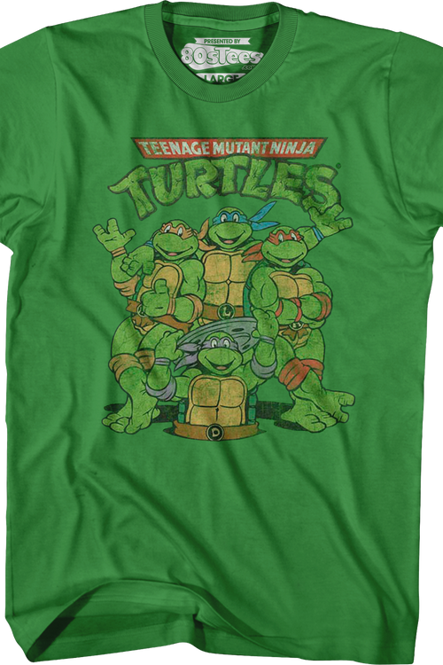 Teenage Mutant Ninja Turtles TMNT since 1984 Natural Tee
