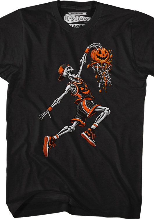 Dunking Skeleton T-Shirt - main product image