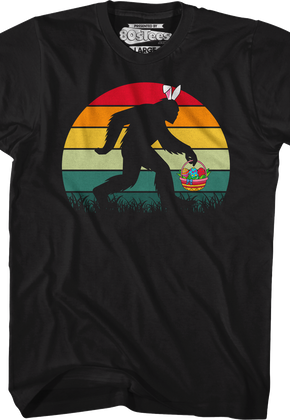 Retro Easter Bigfoot T-Shirt