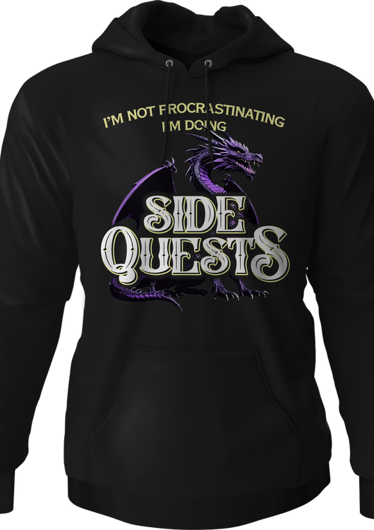 I'm Not Procrastinating I'm Doing Side Quests Hoodie - main product image