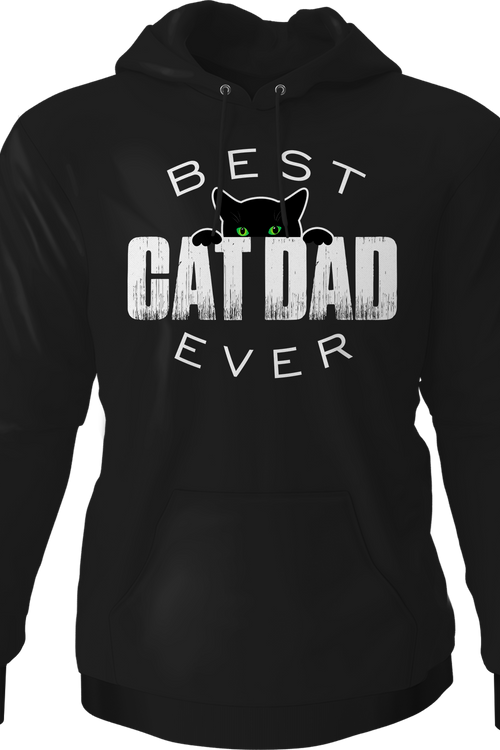 Best Cat Dad Ever Hoodiemain product image