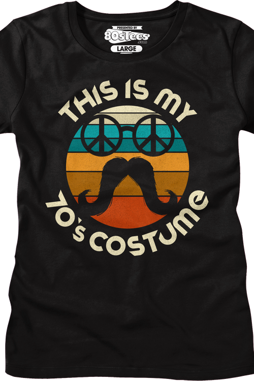 Womens This Is My 70's Costume Shirtmain product image