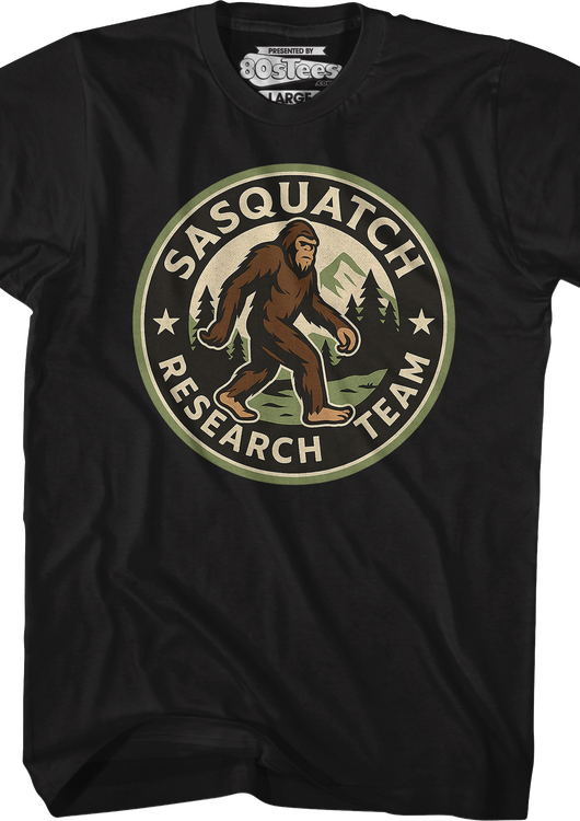 Sasquatch Research Team T-Shirt - main product image