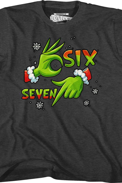 Youth Six Seven Christmas Shirtmain product image