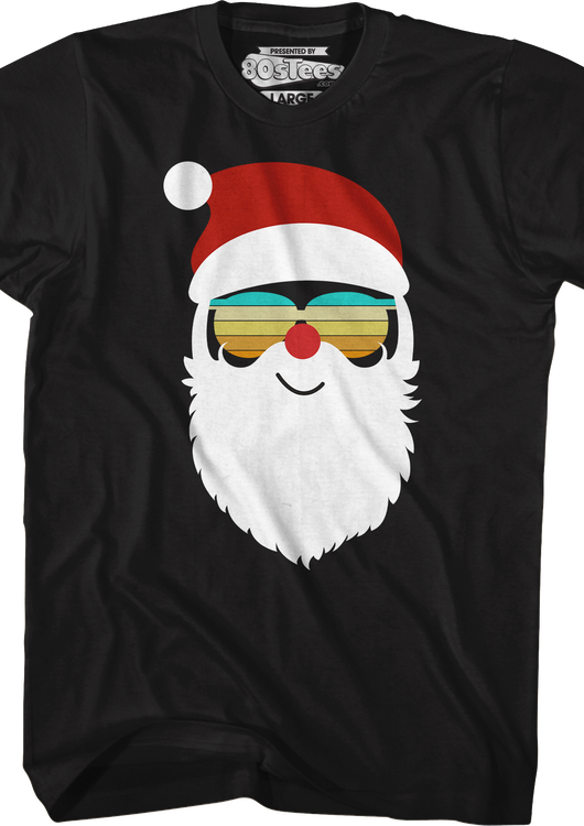 Santa Claus Cool Shades T-Shirt - main product image