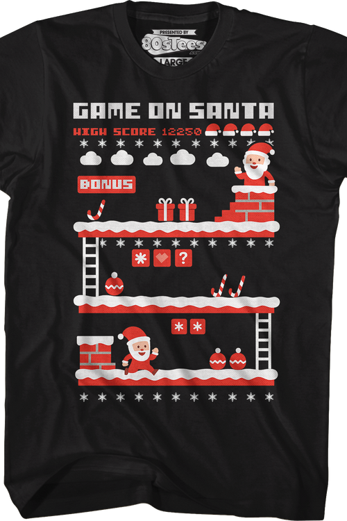 Game On Santa T-Shirtmain product image