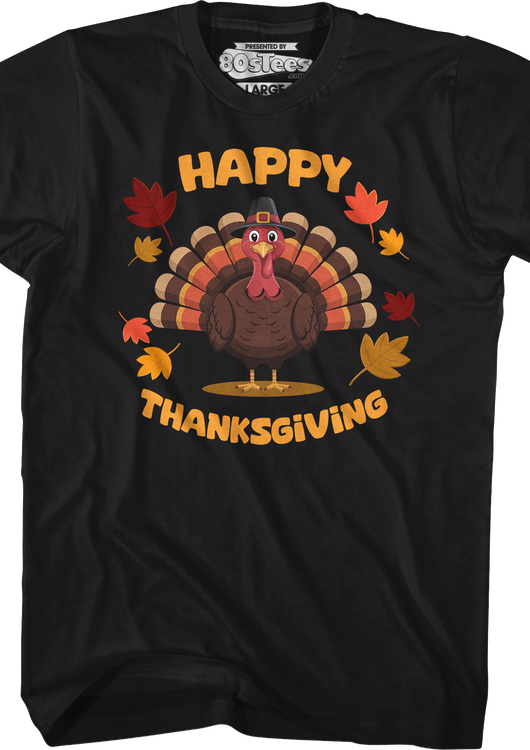 Happy Thanksgiving T-Shirt - main product image