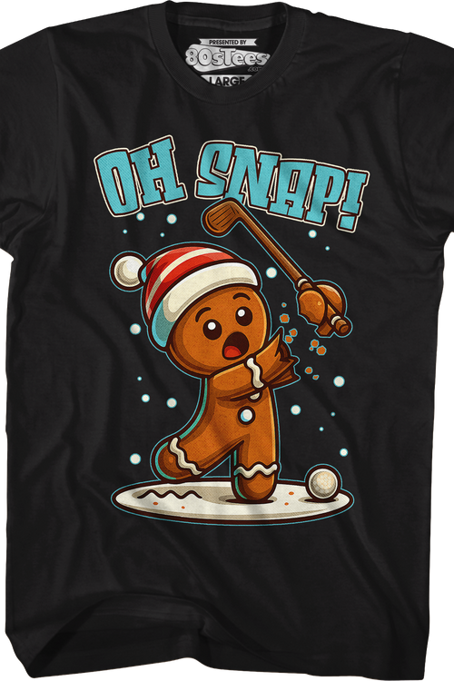 Gingerbread Man Oh Snap T-Shirtmain product image