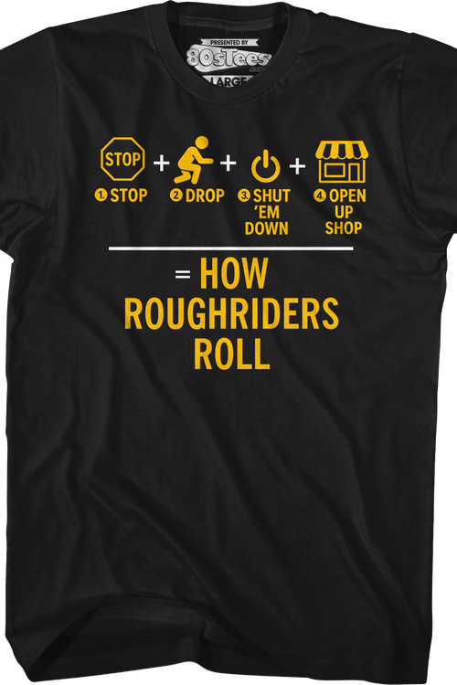 How Roughriders Roll T-Shirtmain product image