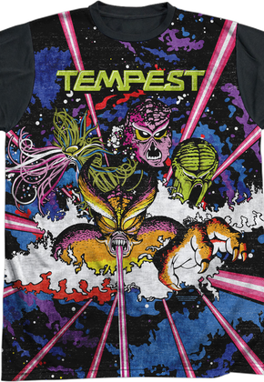 Tempest Enemies Attack Atari T-Shirt