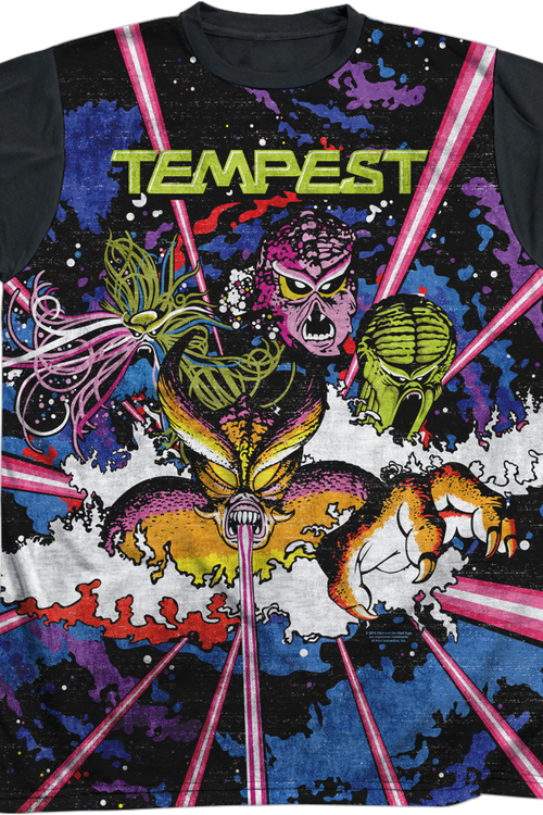 Tempest Enemies Attack Atari T-Shirtmain product image