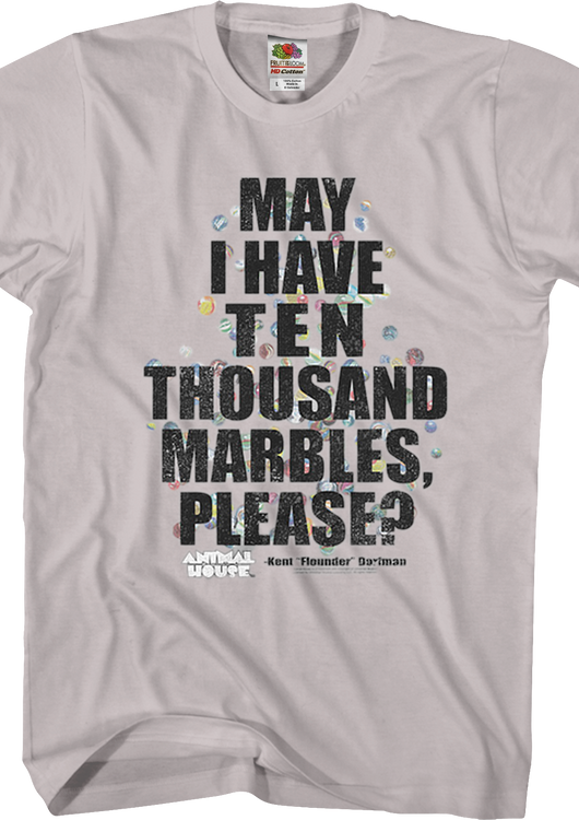 Ten Thousand Marbles Animal House T-Shirt - main product image