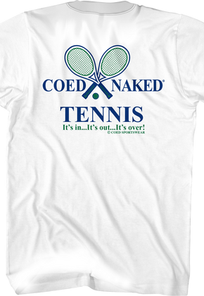 Tennis Coed Naked T-Shirt