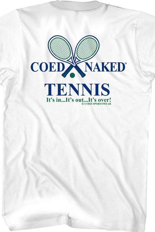 Tennis Coed Naked T-Shirtmain product image
