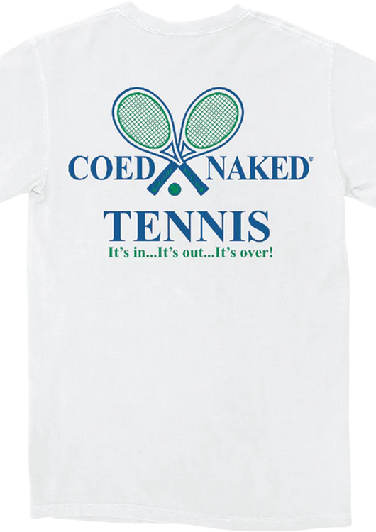 Tennis Coed Naked T-Shirt - main product image