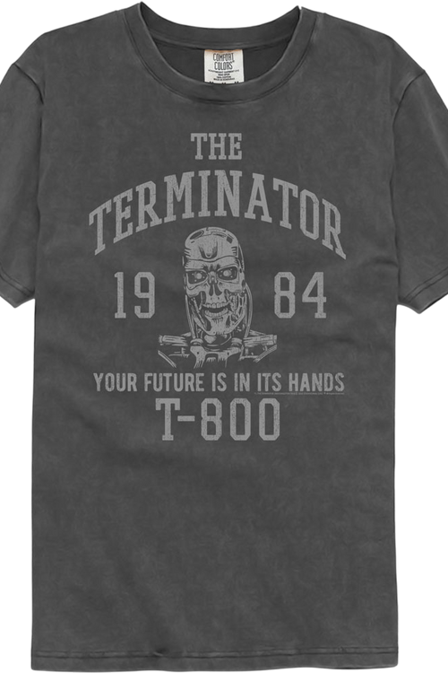 Terminator Varsity Style Comfort Colors Brand T-Shirtmain product image