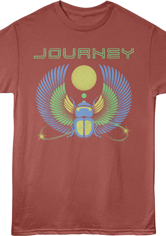 Terracotta Scarab Beetle Journey T-Shirt - main product image